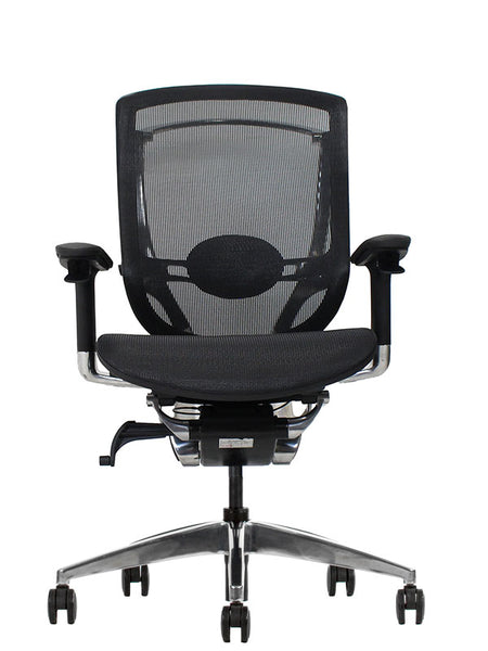 Silla Advance Black Respaldo Bajo