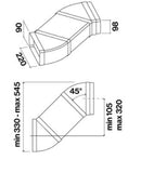 Accesorios para sistema de cocción integrado PIANO - SINGLE INTLET