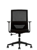 Silla Vision Black Respaldo Bajo