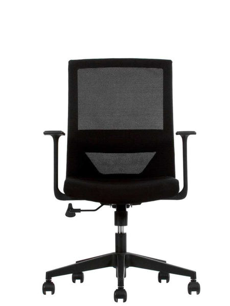 Silla Vision Black Respaldo Bajo