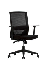 Silla Vision Black Respaldo Bajo