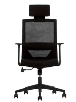 Silla Vision Black Respaldo Alto