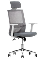 Silla Vision Gray Respaldo Alto